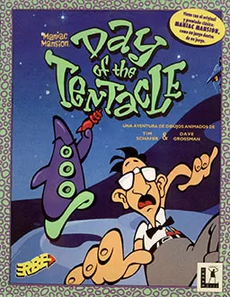 Portada de la descarga de Maniac Mansion: Day of the Tentacle