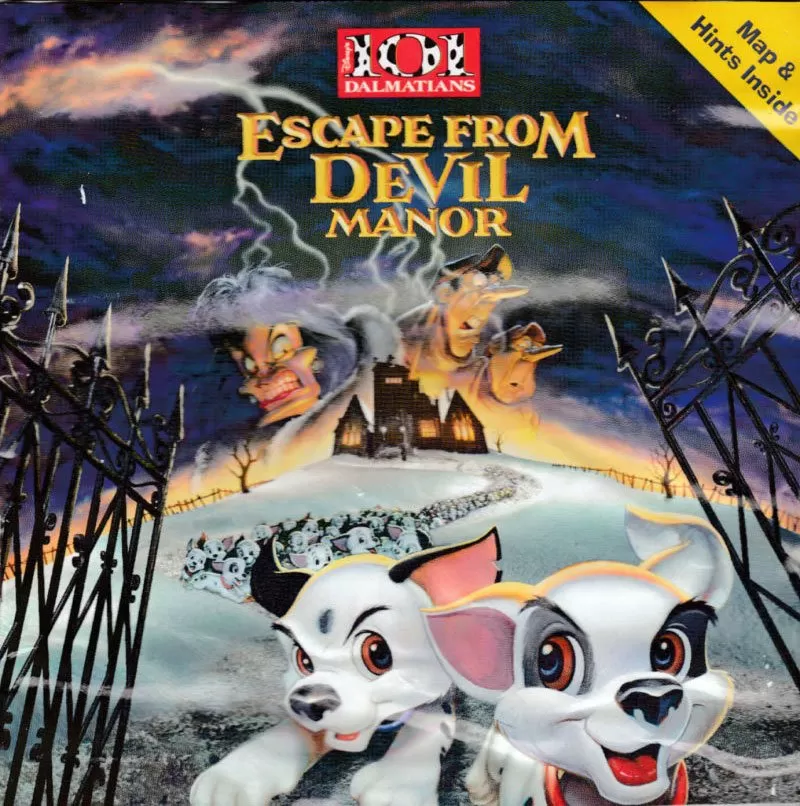 Portada de la descarga de 101 Dalmatians: Escape from DeVil Manor