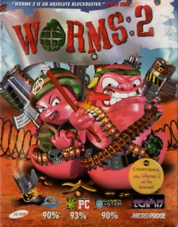 Portada de la descarga de Worms 2 (Versión Optimizada)