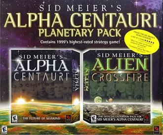 Portada de la descarga de Sid Meier’s Alpha Centauri Planetary Pack (GOG)