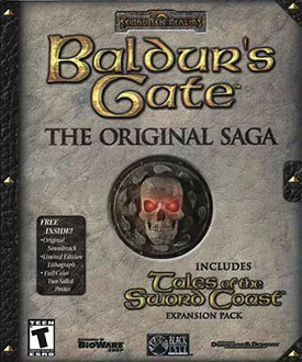 Portada de la descarga de Baldur’s Gate: The Original Saga (GOG)